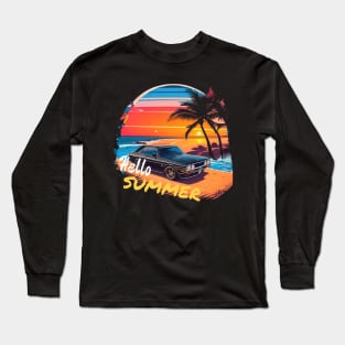 hello summer nice t-shirt for this summer T-Shirt Long Sleeve T-Shirt